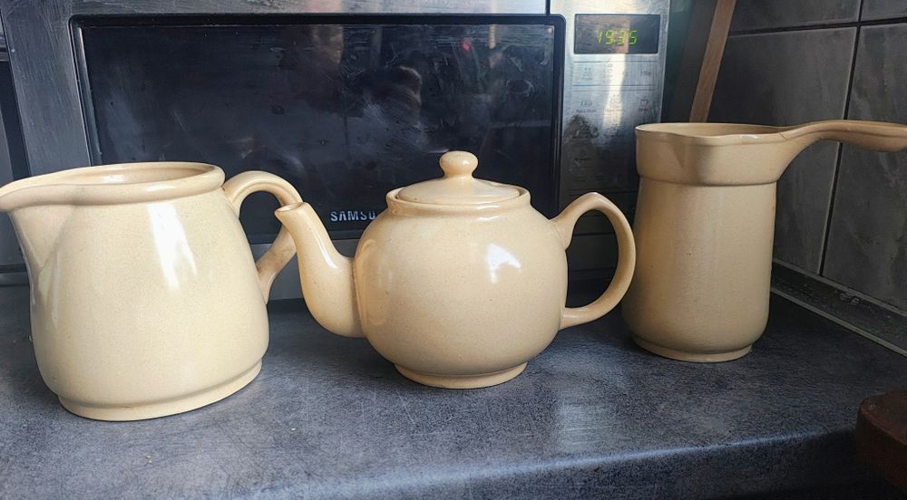Zestaw ozdobny ceramiczny