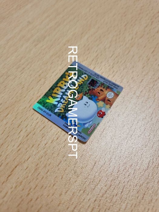 Label Kirby Dream Land Eur