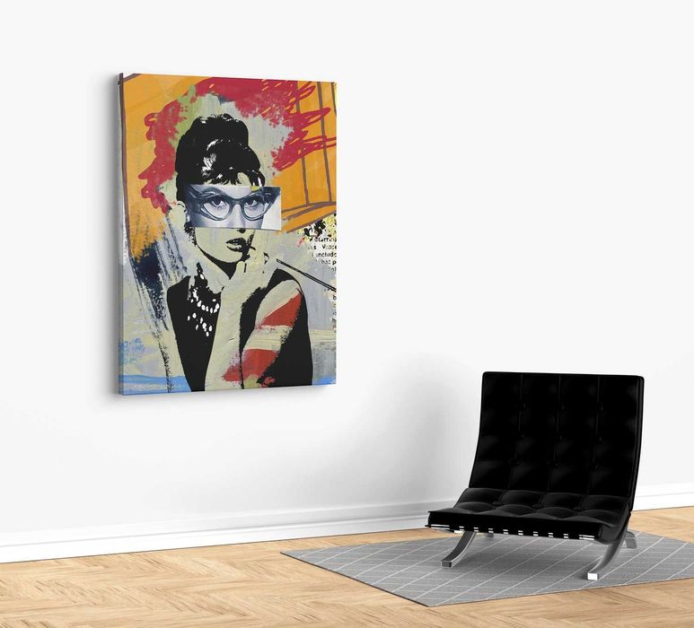 Tela “Audrey Hepburn"