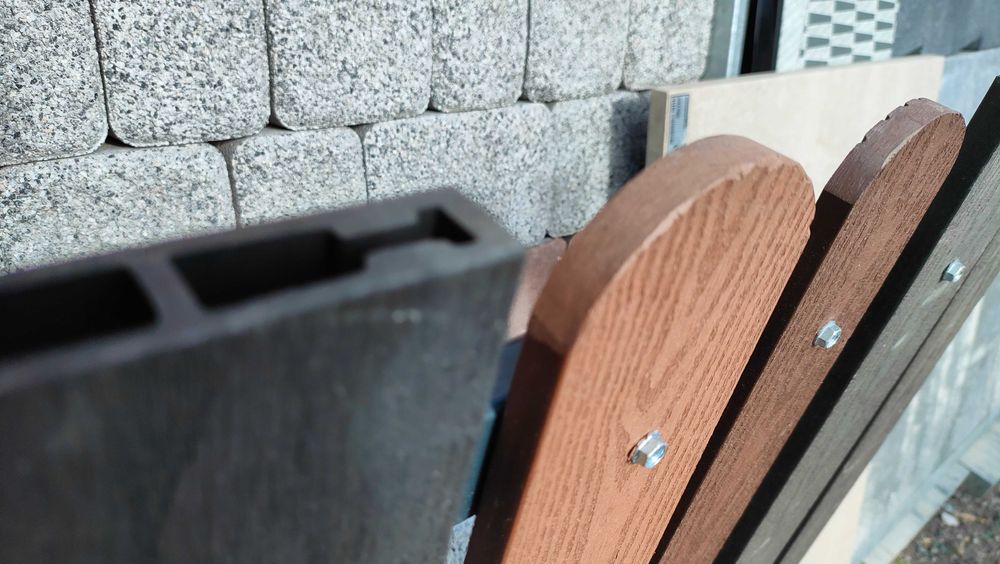 Balustrady sztachety panele poręcze balustrada drewno kompozyt deska