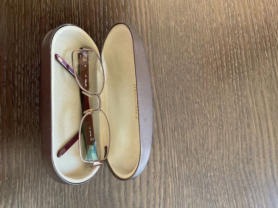 Max Mara okulary ze szkłem powiększającym