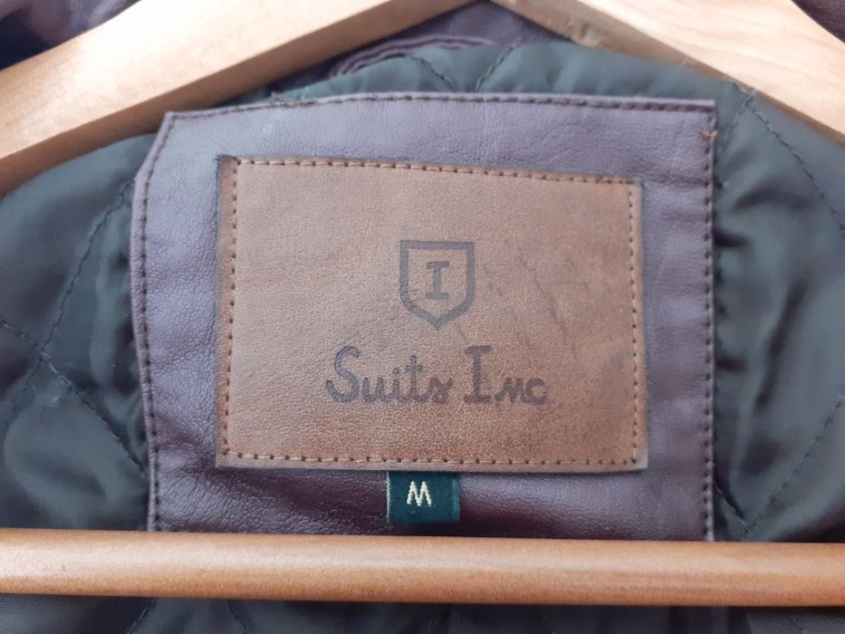 Casaco em pele Suits Inc