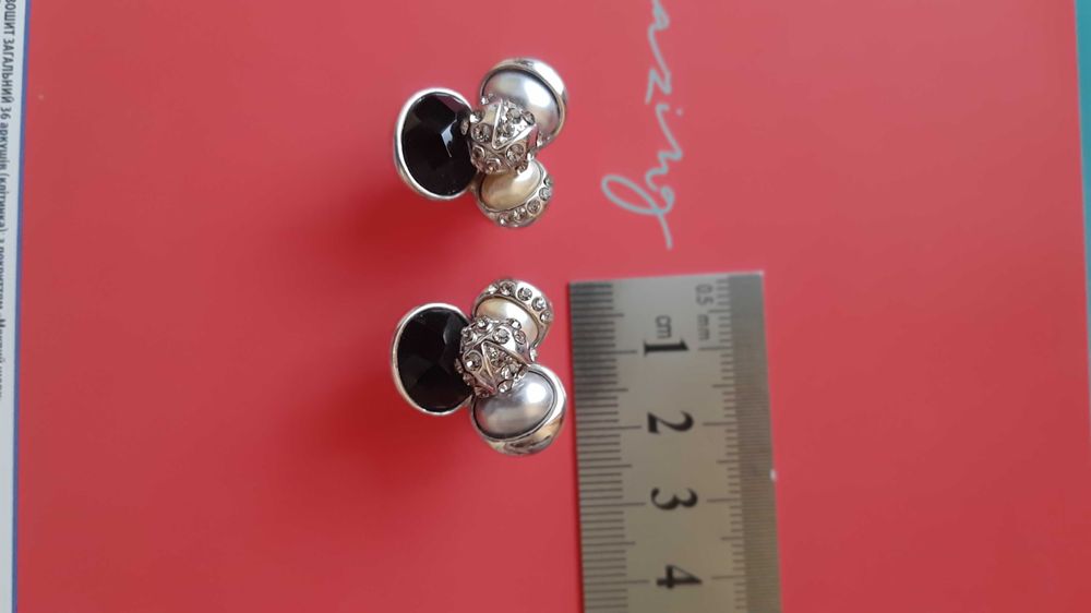 Сережки з жемчугом