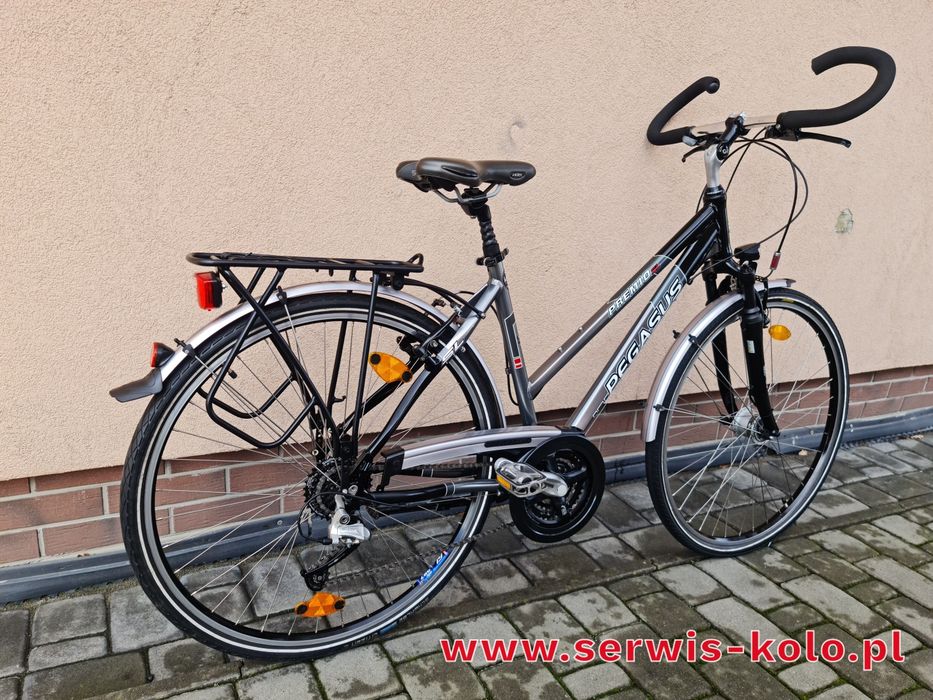 Rower damski damka trekkingowa PEGASUS koła 28 SHIMANO DEORE aluminium