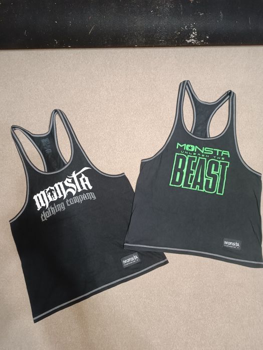 Продам оригинальные мужские майки для занятий в зале  Monsta USA  L