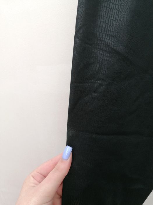 Leggings Pretas de Napa