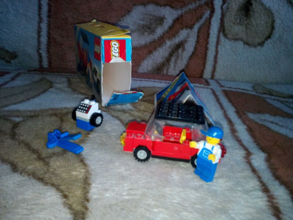 Lego 6655 Auto & Tire Repair z 1984 r. zestaw+pudełko+instrukcja