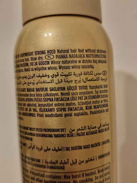 Pianka do włosów dodająca objętości wellaflex