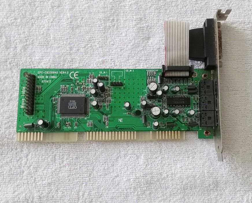 [PC Vintage] Placa de som ISA - OPTi 82C933