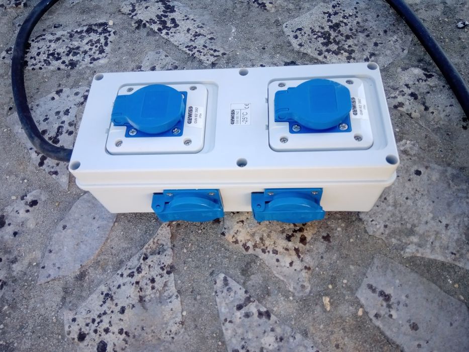 Chicote Multitomada Trifásico/Monofásico 120cm Portes Grátis