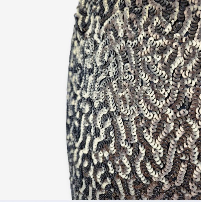 PHASE EIGHT 42 XL Spódnica Cekinowa Stare Złoto Glamour Party