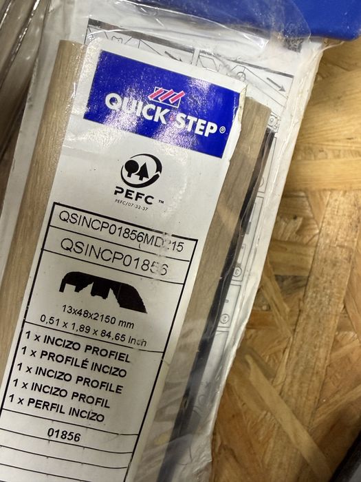 Profil quickstep incizo dąb 9 szt.