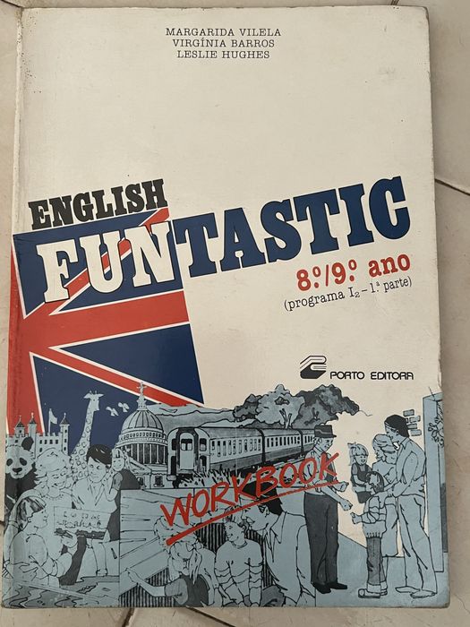 Lote livros escolares antigos inglês