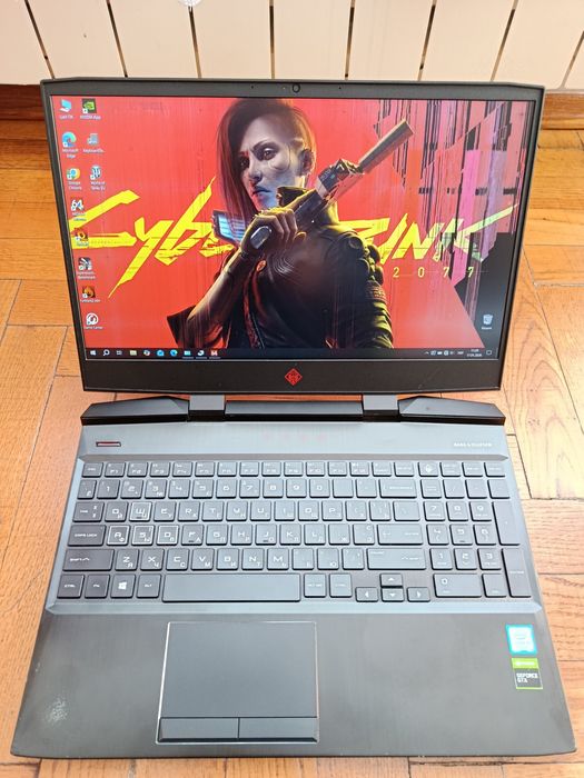 HP Omen 15-dc1014nw (i5-9300H+GTX1650+8GB+SSD NVMe 256gb+нова батарея)