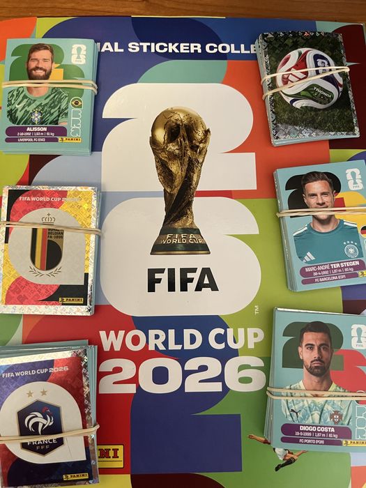 Troco cromos Mundial 2026