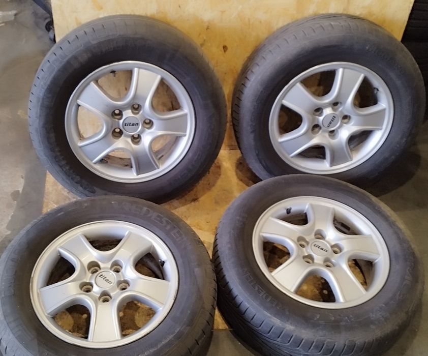 Komplet koł do Kia 5x114,3 16cali,opony letnie Verdestein 215/65/R16