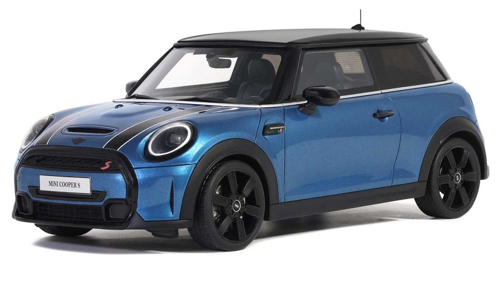 Model 1:18 Otto Mini Cooper S 2021 blue (OT982)