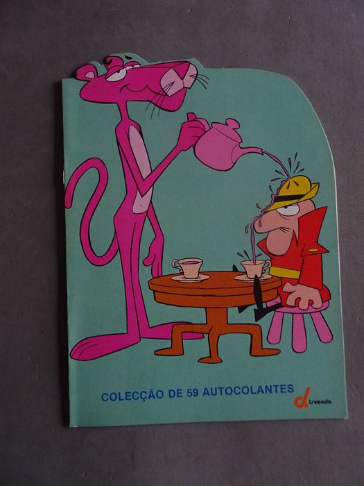 Caderneta de cromos vazia A Pantera Cor de Rosa - Disvenda