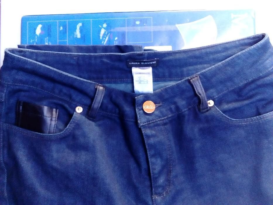 Jeans direitos, T.38, Laura Clément by La Redoute