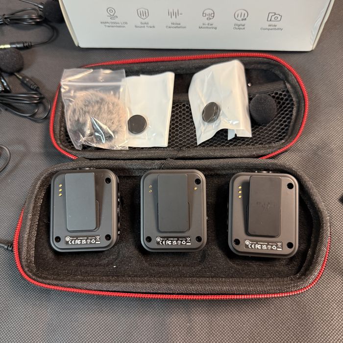 SYNCO G2 Max + G2 + G1 — Microfones sem fios