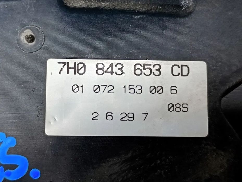 zamek lewy drzwi przesuwnych stycznik vw transporter t5 2003-2009 7h08