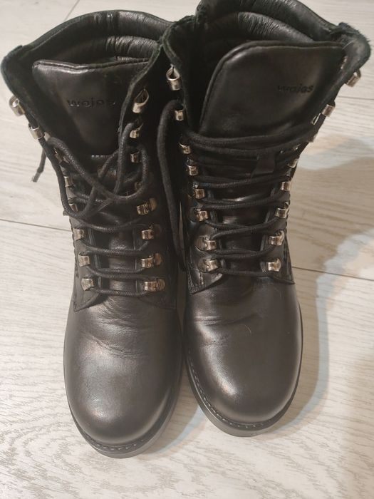 Wojas botki skórzane rozmiar 37