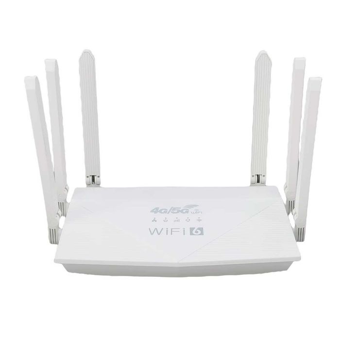 Router sem fios WiFi6 sim 4G CPE LTE Velocidade 5G 300Mbps 6 Antenas NOVO