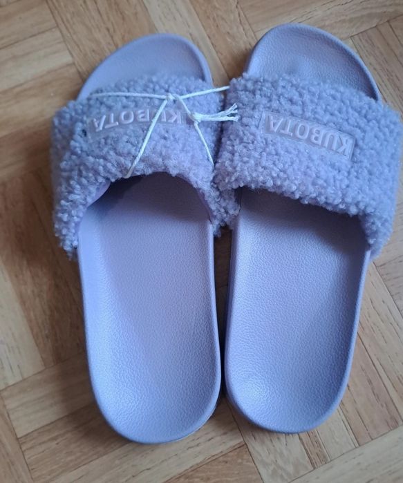 Klapki baranek Kubota 2 pary rozmiar 38