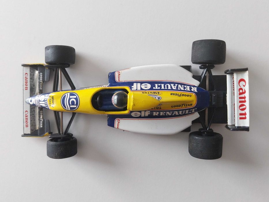 miniatura 1/43 WILLIAMS FW13B Thiery Boutsen (1990) | edição Onyx