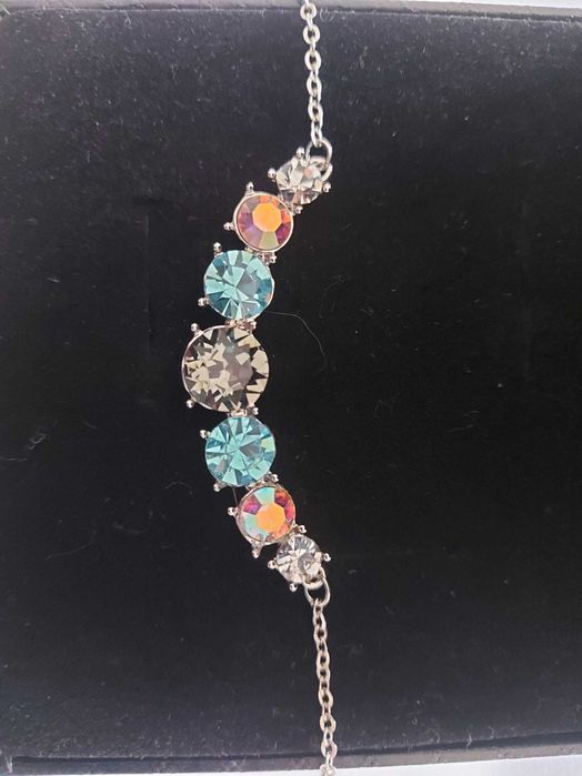 Fio em prata c/Pendente c/ 7 Cristais Swarovski - NOVO PREÇO: 32€