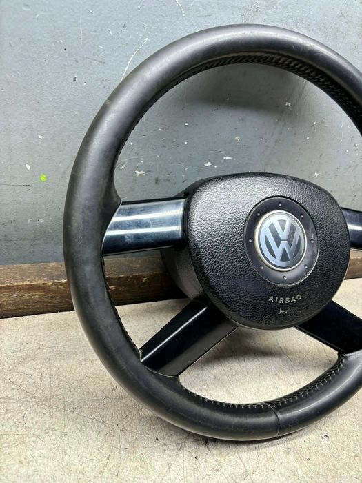 Kierownica Skóra Skórzana + Poduszka VW Touran I