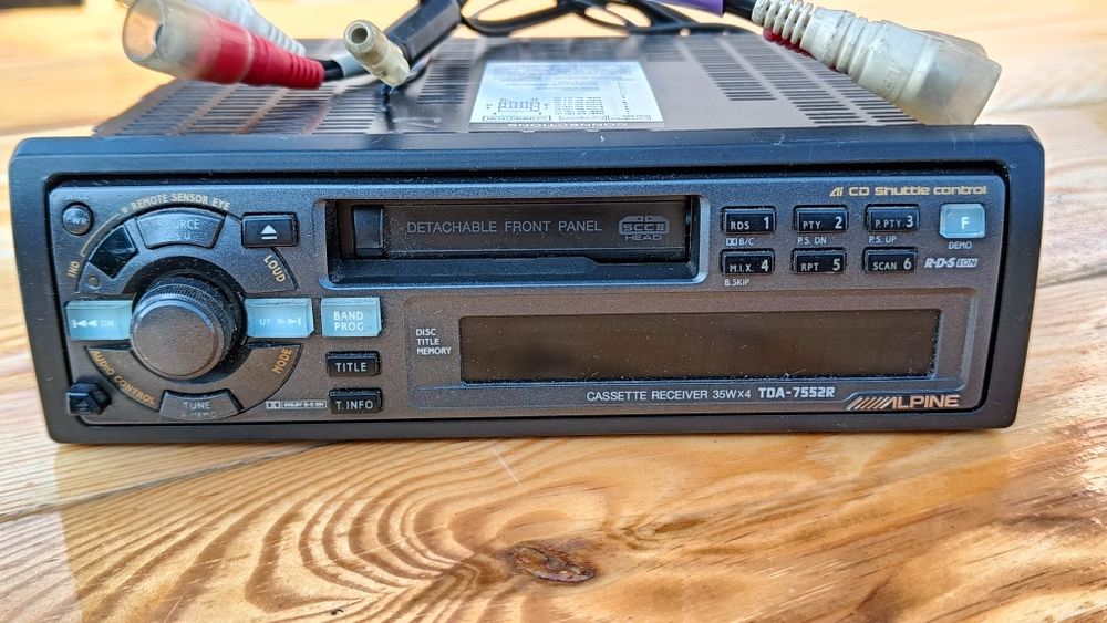 Radio Alpine TDA-7552R oldschool