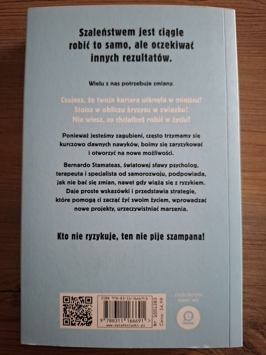 Poradnik "Pragnę zmiany" Bernardo Stamateas
