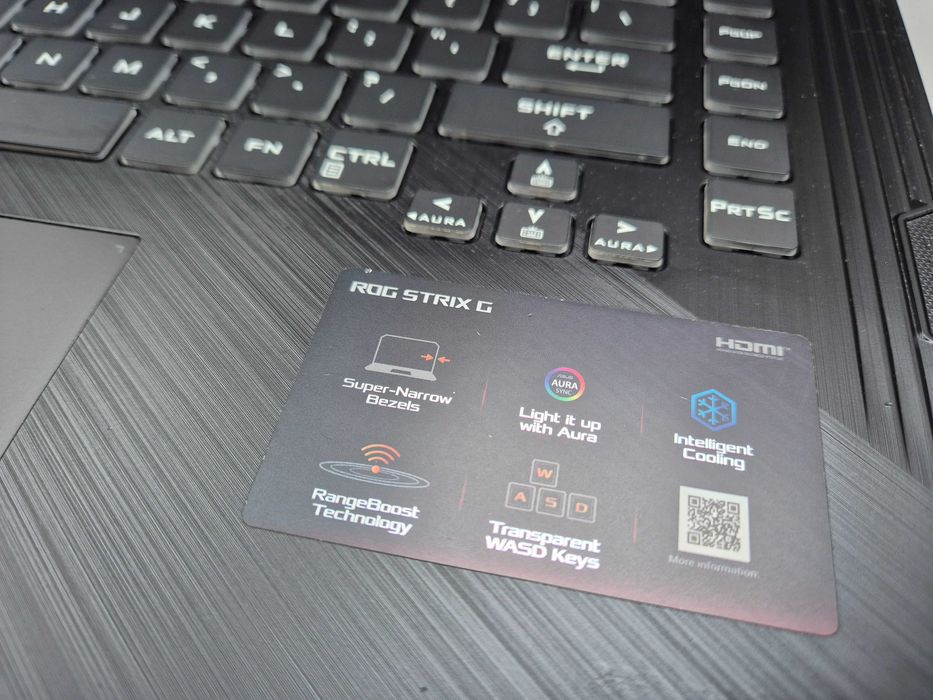 Asus ROG GTX1660ti 16GB laptop gamingowy 120Hz