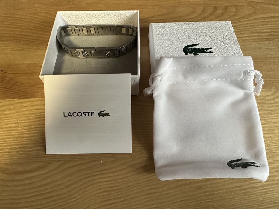 Srebna bransoletka lacoste