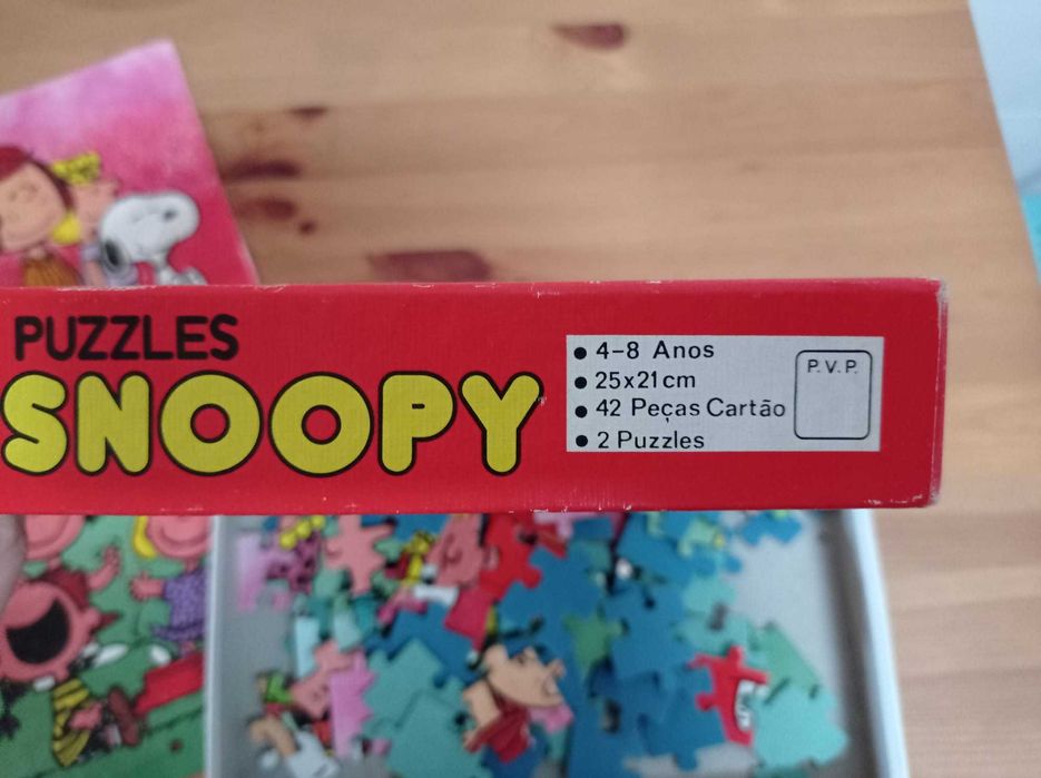 Pack - 2 puzzles Snoopy