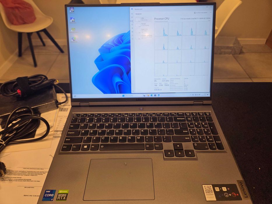 Legendarny Lenovo Legion 5 PRO i7/64GB/2TB RTX3060 Win11 OKAZJA !