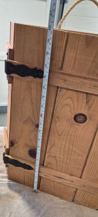 Caixa madeira exelente estado