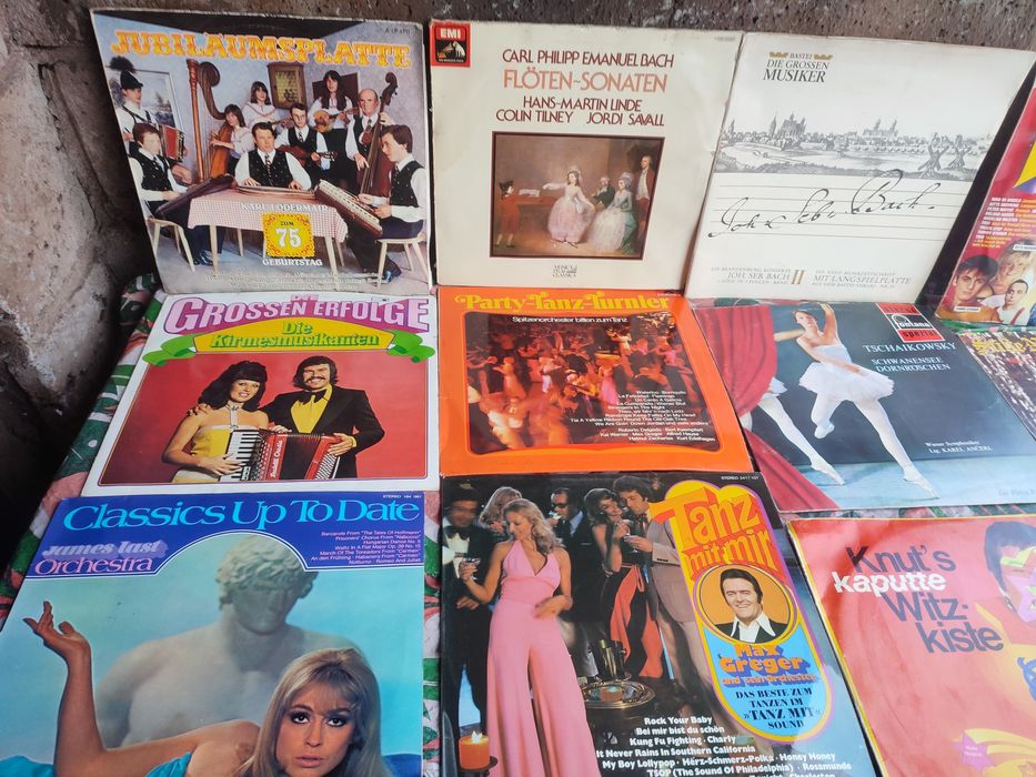 Płyty winylowe z czasów PRL