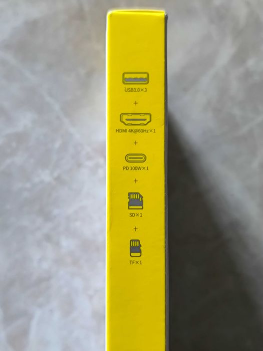 Baseus Hub 7 в 1 4K 60Hz BS-OH146A