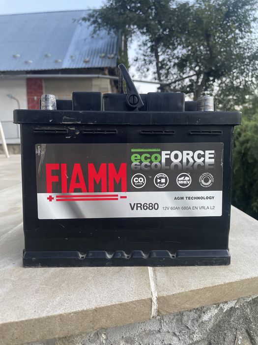 АКБ Акумулятор акум аккумулятор fiamm eco force 12V 60 Ah 680A