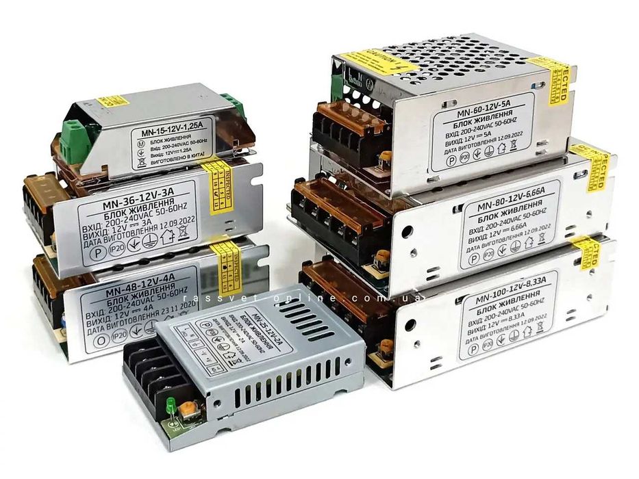 Блоки живлення 12V