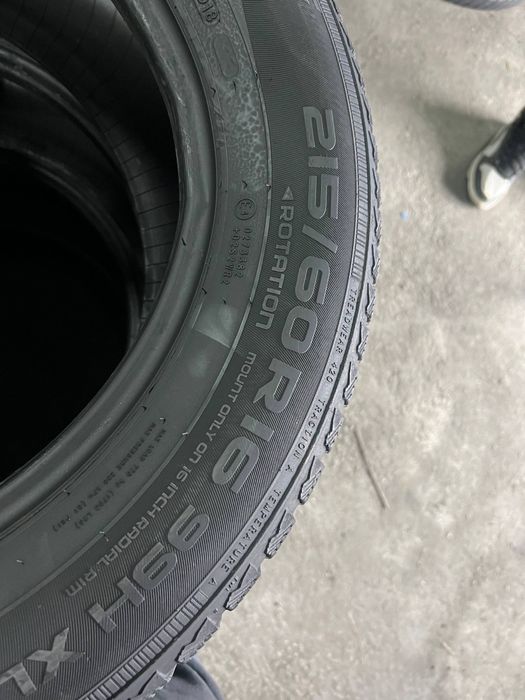 Автошини зимові NOKIAN 215/60/16 (4шт) Резина,Колеса,Гума,Скати,Шини