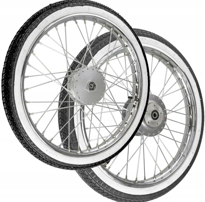 Koła Felgi Opony Kompletne 19x2.25 Cali Romet Komar Żak Rys Zestaw Kpl