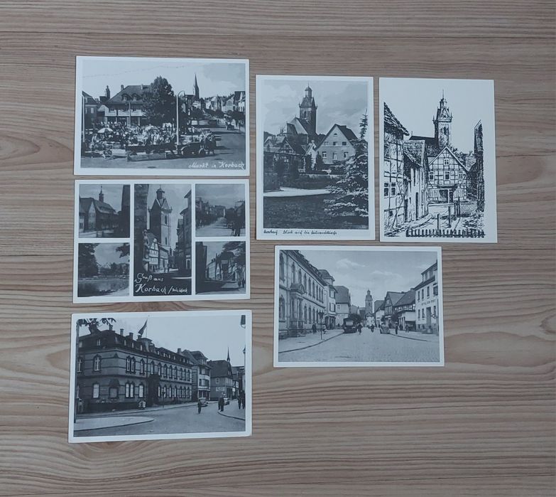Pocztówki niemieckie Korbach