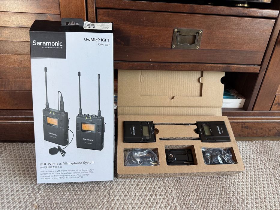 Bezprzewodowy mikrofon ZESTAW Saramonic UwMic9 Kit 1