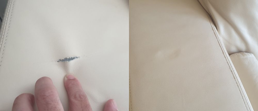 Kit para reparar estragos na pintura da pele