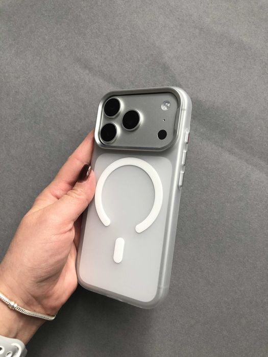 Чохол Matte White Magsafe iPhone 17 Pro Max чехол айфон 17 Про макс