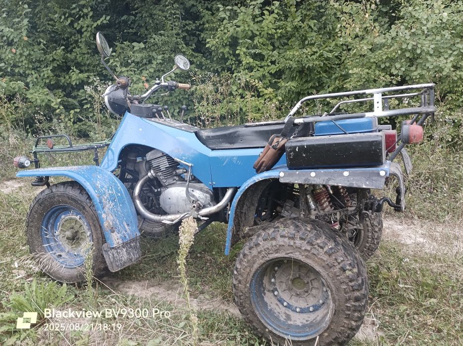 ЗІМ 350 перероблена задня підвіска ,встановлений двигун іж планета 4а