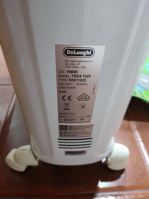 Aquecedor a óleo 2500w